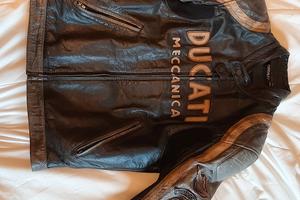 giacca moto in pelle originale ducati