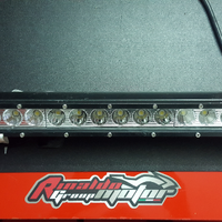 Barra 18led auto moto scooter quad 47x5