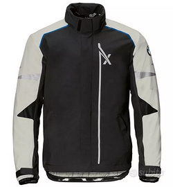 BMW Giacca XRide Uomo Nero Argento 52 Nuova