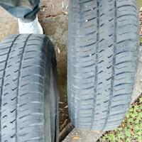 Gomme con cerchi x Fiat 600 mis.155/70/13