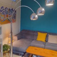 Lampada da terra tre steli Reggiani