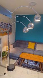 Lampada da terra tre steli Reggiani