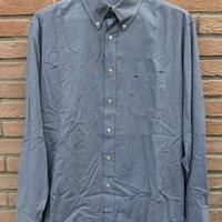 Camicia Estiva Grigio/Blu Lacoste Taglia45