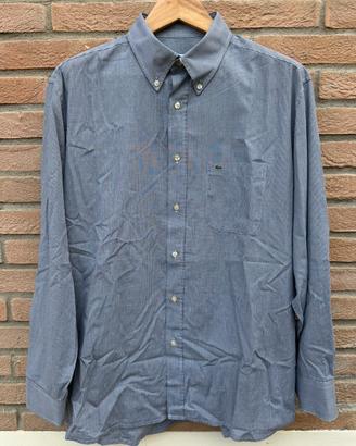 Camicia Estiva Grigio/Blu Lacoste Taglia45