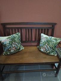 Panchina vintage originale anno 1970.