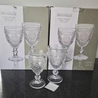 set da 12 di calici acqua e vino Brandani