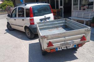 Panda GPL con gancio trano + carrello omologato