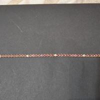 bracciale tennis con rubini e diamanti in oro