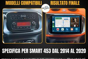 Smart 453 Fortwo KIT COMPLETO Autoradio android