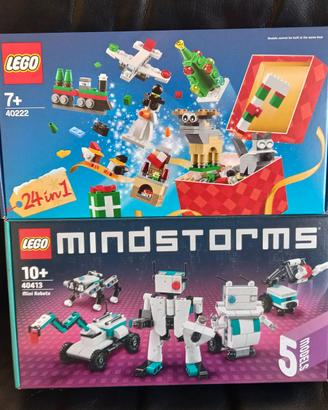 Lego 40413 mindstorm e 40222 christmas