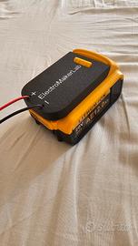 Adattatore compatibile Dewalt con cavi
