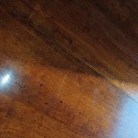 tavolo in legno massiccio ovale 