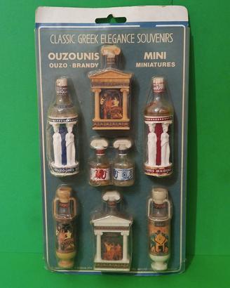 Miniature Ouzounis Grecia Vintage Anni '80