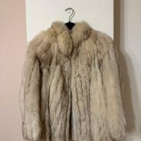 Pelliccia di volpe vera tg. 42