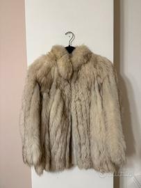 Pelliccia di volpe vera tg. 42