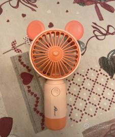 Mini Ventilatore Portatile USB Aome - 5W - Rosa