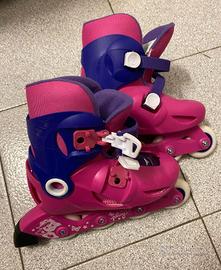 Roller PALY3 rosa/lilla (numeri 30 - 31 - 32)