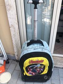 Zaino scuola trolley avengers