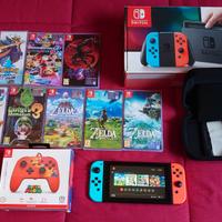 Nintendo switch con un gioco a scelta
