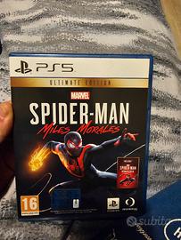 disco Spider Man Miles Morales Ps5 usato