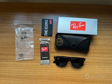 Occhiali Ray-Ban Wayfarer RB2140 Neri - NUOVI