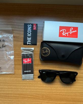 Occhiali Ray-Ban Wayfarer RB2140 Neri - NUOVI