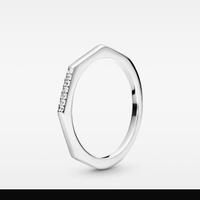 Anello pandora linea sfaccettata taglia 54