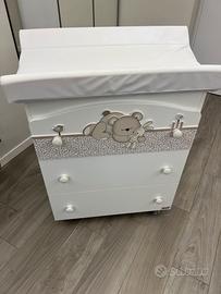 Fasciatoio Erbesi con cassettiera. Ottime condizio