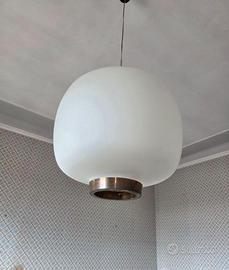 Lampadario opaline