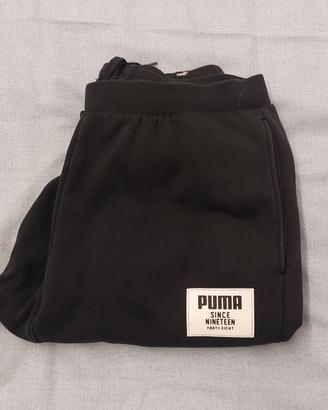 Pantaloni tuta Puma nero tg M