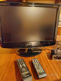 TV 19 " Samsung HD + decoder digitale terrestre 