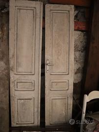 Porta sarda anni 60 legno pioppo