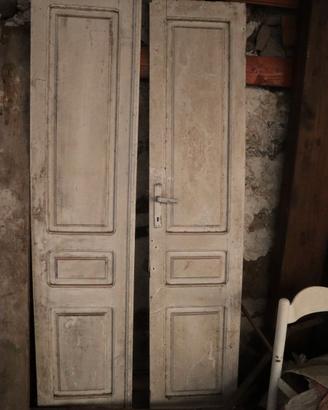 Porta sarda anni 60 legno pioppo