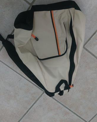 zaino beige e nero unisex marca vespa