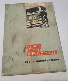Libretto uso e manutenzione 124 special 1970