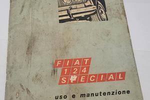 Libretto uso e manutenzione 124 special 1970