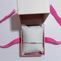 Bracciale tennis mabina con zirconi e infinito