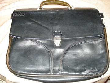 Borsa da lavoro NAVA in pelle nera