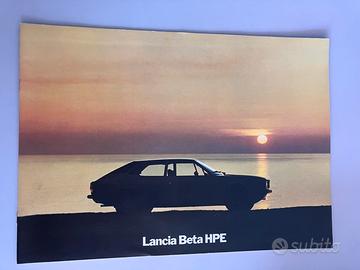 Brochure Lancia Beta HPE