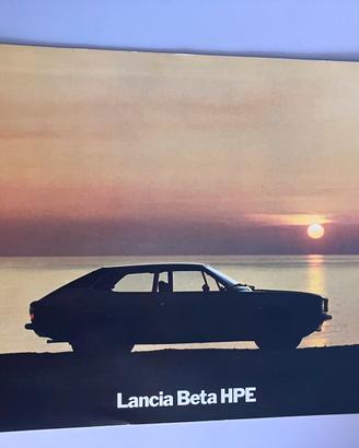 Brochure Lancia Beta HPE