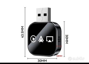 Adattatore Mirror Link Wireless 3 in 1