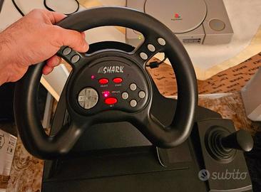 sterzo e pedaliera per playstation 1