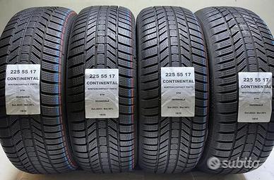 4 gomme 225 55 17 continental a1610