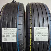 2 pneumatici dunlop 225/60 r18 104w cu15381