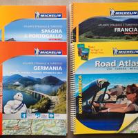 4x Atlante Michelin - Francia Spagna Germania USA