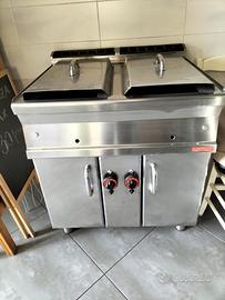 Friggitrice professionale a gas