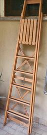 Scala in legno 6 gradini 180x50