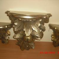 Trittico mensole in legno