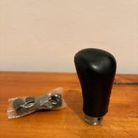 Pomello cambio vintage in pelle