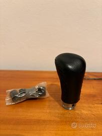 Pomello cambio vintage in pelle